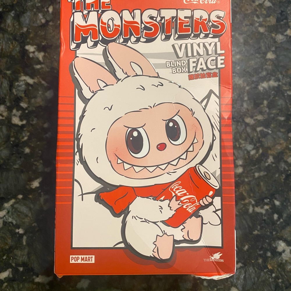 Pop Mart The Monsters Labubu CocaCola Vinyl Face Action Figure -Limited Edition